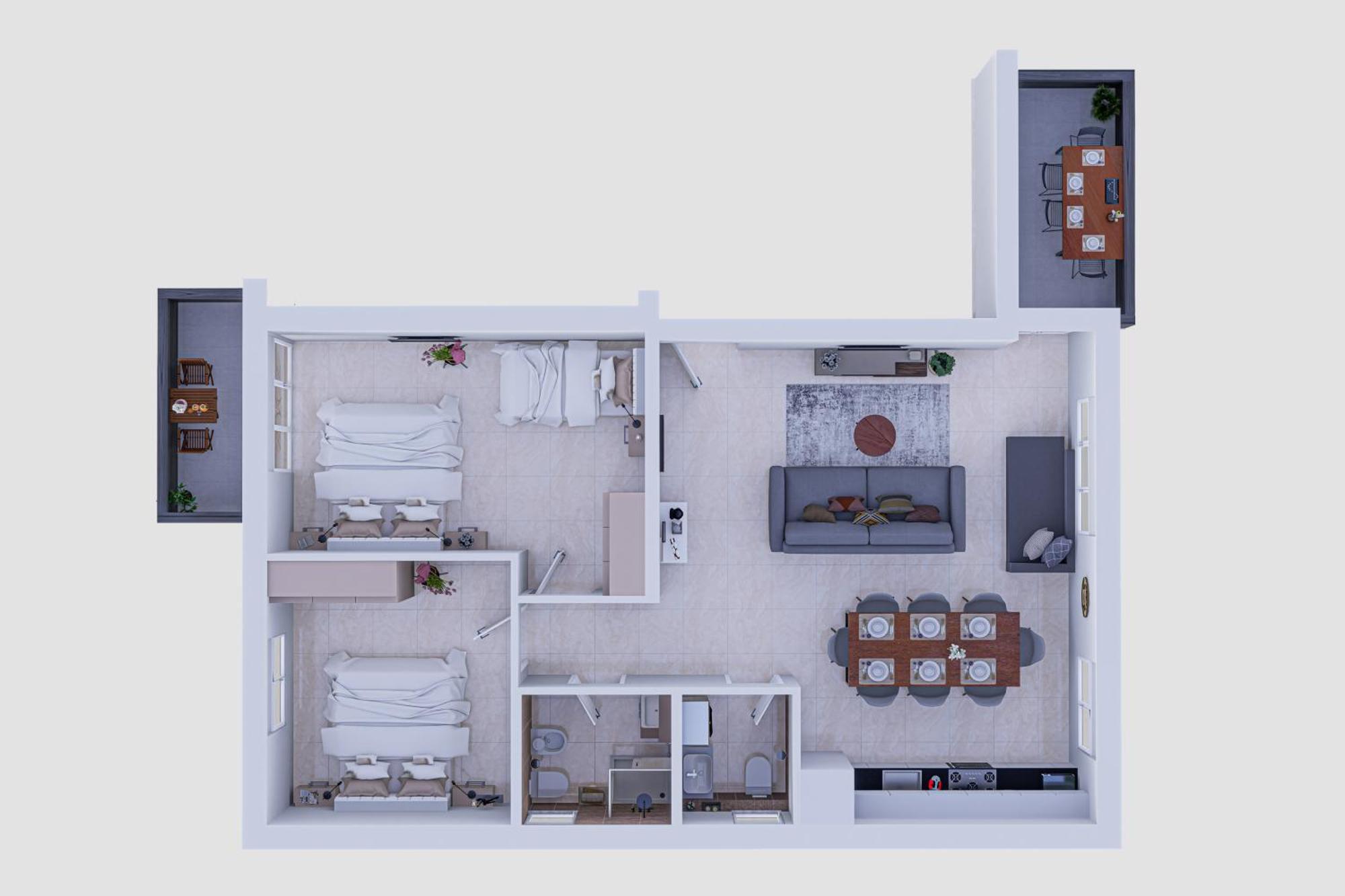 Appartement Superior - Free Parking